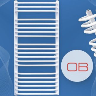 Полотенцесушитель электрический белый ОВ 11/40